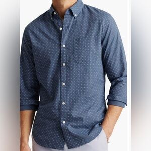 Bonobos Madras cotton natural buttons chest pocket Ptp 21”